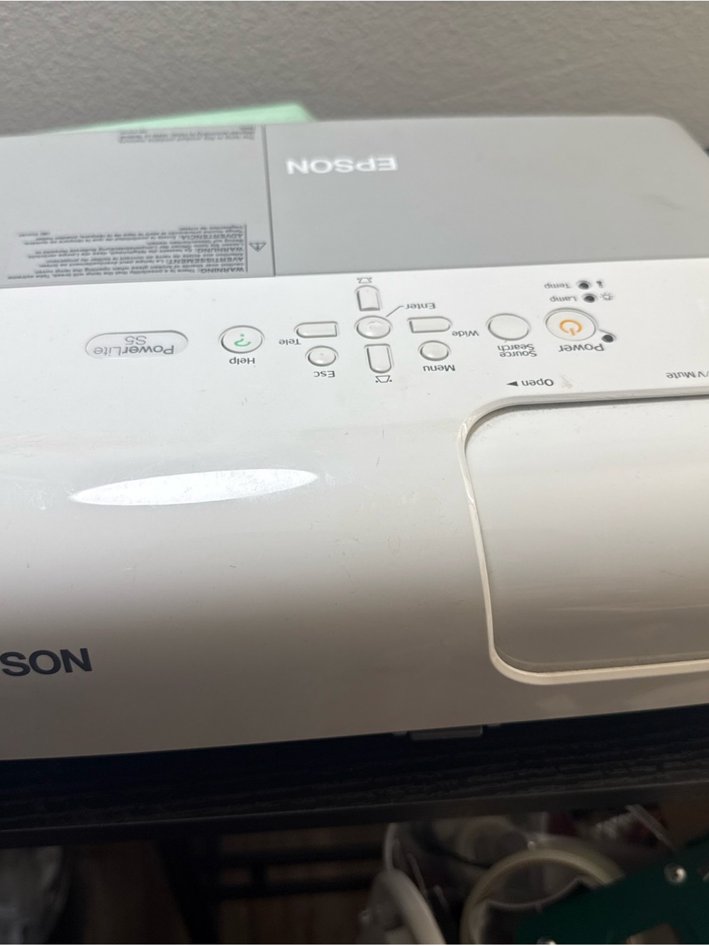 Epson White Compact Home/Office Projector